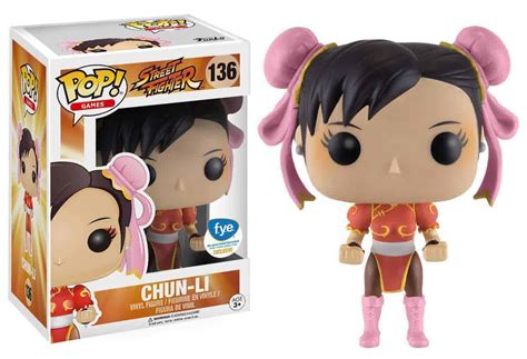 Funko POP Games Street Fighter Chun Li Red Outfit Vinyl Figure 10cm