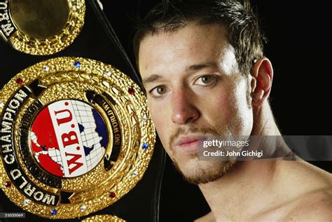 Enzo Maccarinelli, the WBU Cruiserweight title holder, poses at... News ...