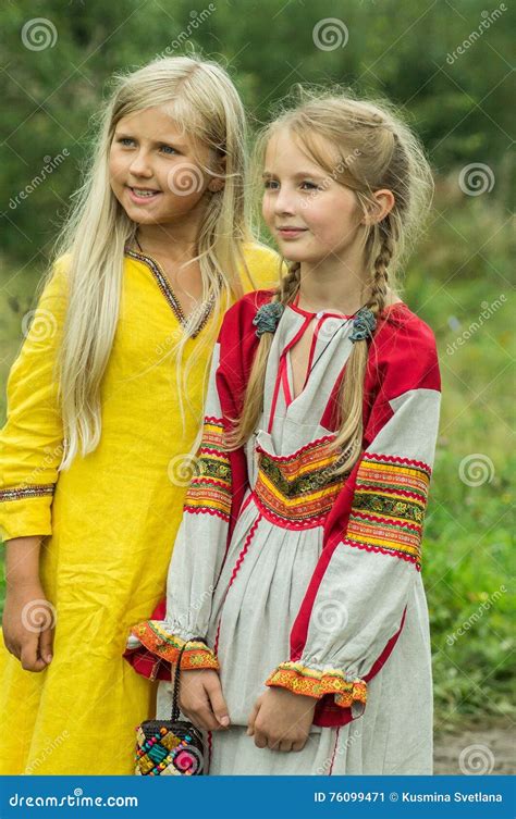 Reconstruction Of Life Of Ancient Slavs On The Festival Of Historical