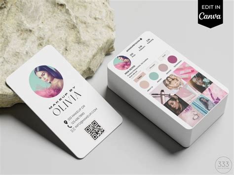 Instagram Business Card, IG Business Card, Esthetician Templates ...