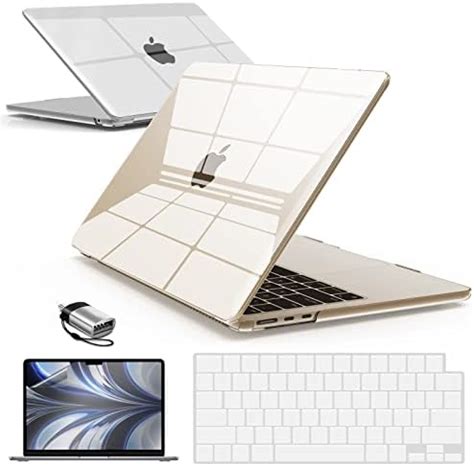 Tmosly Funda Macbook Air Pulgadas M Crystal Clear Case Cubierta