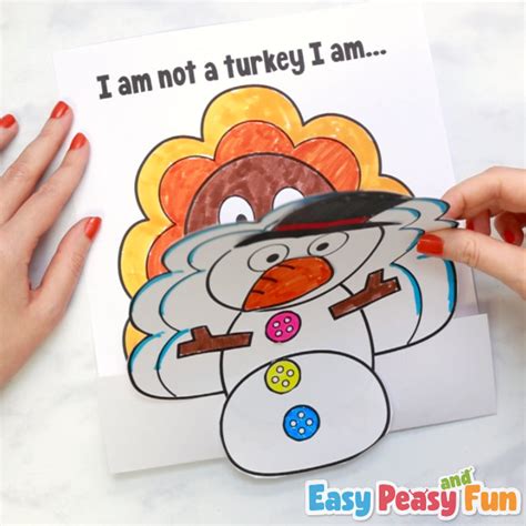 Disguise A Turkey As An Elephant Printable Template Easy Peasy And Fun