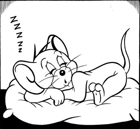 Free Printable Tom And Jerry Coloring Pages For Kids