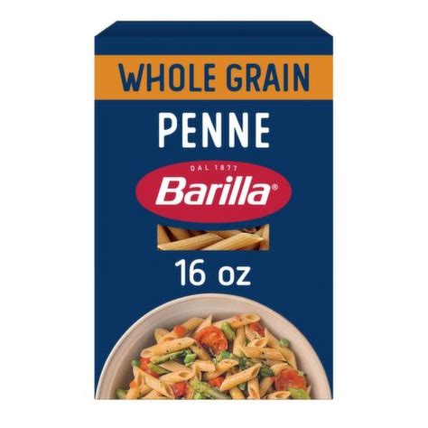 Barilla Whole Grain Penne Wheat Pasta Oz Shoprite