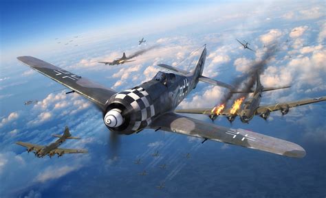 Wallpaper World War Ii Fw 190 Focke Wulf Focke Wulf Fw 190