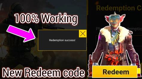 Working Redeem Code Codm Call Of Duty Mobile Redeem Code Codm