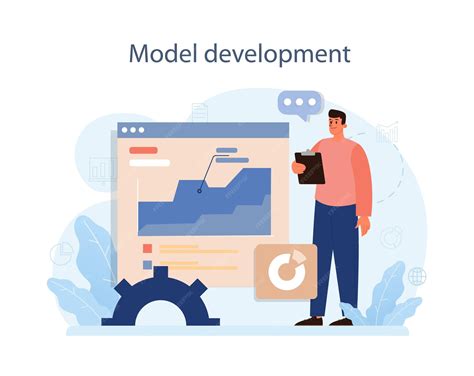 Premium Vector | Predictive analytics Process of using and processing
