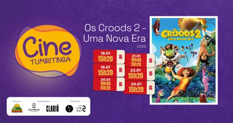 Os Croods 2 Uma Nova Era Em Tumiritinga Sympla