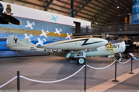 de havilland dh  sea venom faw royal australian navy