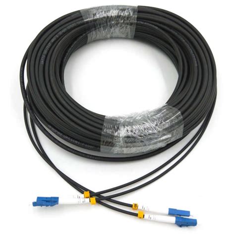 Armored Fiber Optic Patch Cord Fiber Optic Patch Cord With Duplex LC