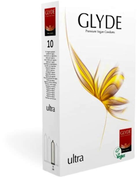 Glyde Ultra Vegan Condoms 10 Pack Medino