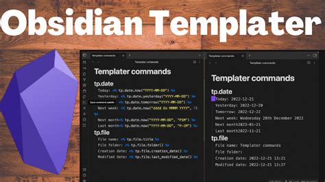 Obsidian Templater Examples