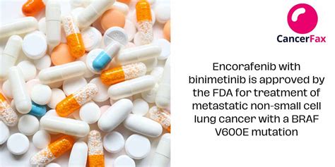 Encorafenib With Binimetinib Is Approved By The Fda For Treatment Of