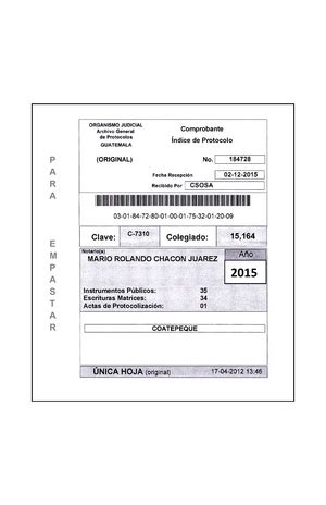 Avisos Trimestrales Protocolo Abogado y Notario Tel 7775 3ª