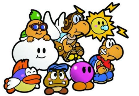 All Partners On Paper Mario 64 Mario Amino