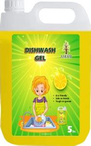 Mkrb Premium Quality Dish Cleaning Gel Dishwash Liquid Gel Dish