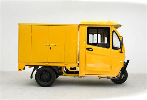 New 3 Wheel Cargo Car Electric Tricycle For Adult Eec Approved From