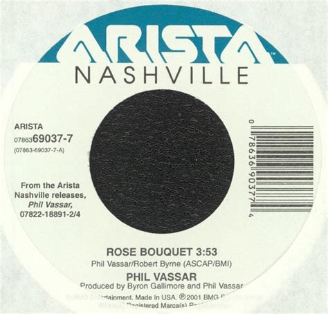 Phil Vassar – Rose Bouquet / Just Another Day In Paradise (2001, Vinyl ...