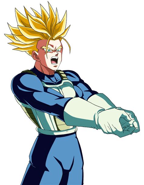 Trunks Ssj Saiyan Armor Render 3 [dokkan Battle] By Maxiuchiha22 On