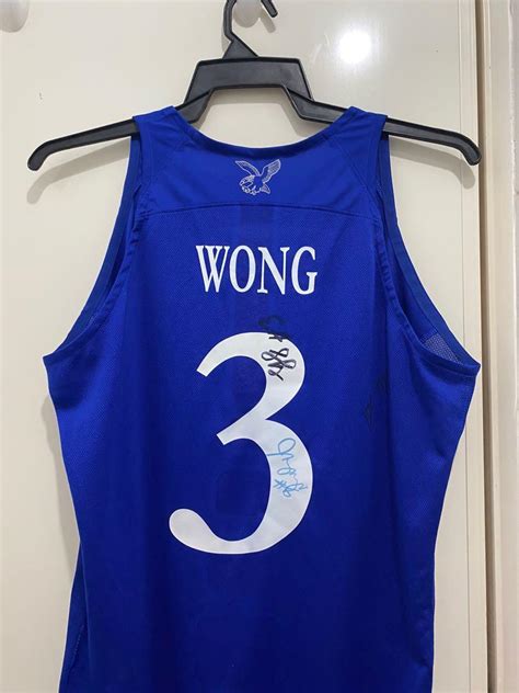 Signed Ateneo Uaap Season Jersey Deanna Wong Women S Fashion