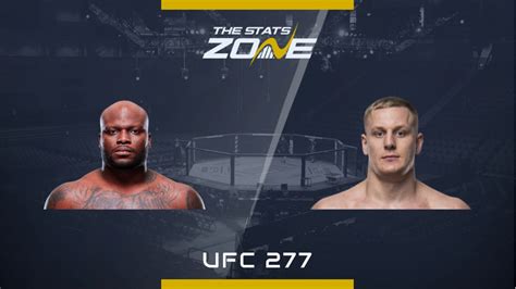 MMA Preview Derrick Lewis Vs Sergei Pavlovich At UFC 277 The Stats Zone