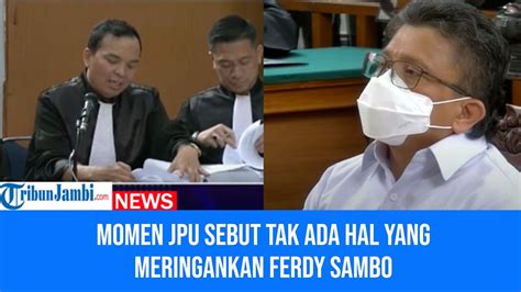 Inilah Hal Hal Yang Memberatkan Ferdy Sambo Hingga Dituntut Seumur