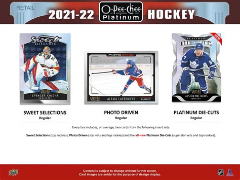 2021 22 Upper Deck O Pee Chee Platinum Hockey 6 Pack Blaster Box Da