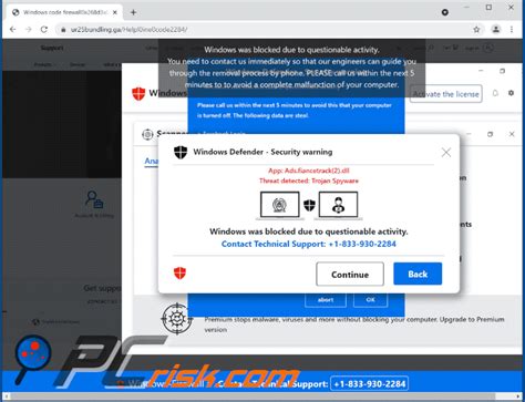 Windows Defender Security Warning Pop Up Scam Removal And Recovery