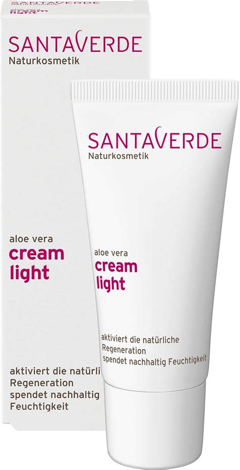 Santaverde Light Aloe Vera Cream Ml Ecco Verde Online Shop