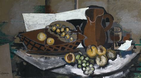 Enjoy Some Damn Fine Art Georges Braque Still Life With A Basket Of