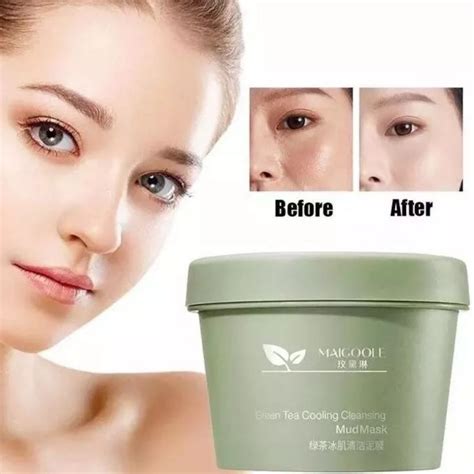 Jual Cod Maigoole Greentea Clay Mask Meidian Green Tea Clay Mask