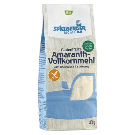 Bio Amaranth Vollkornmehl Von Spielberger Bei Greenist De