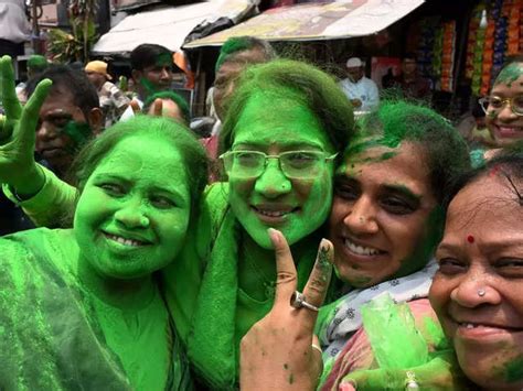 West Bengal Election Results TMC On The Way To Make History Party