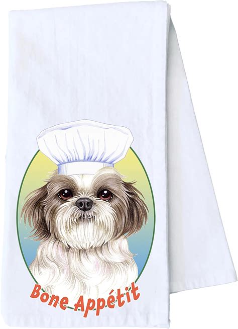 Best Of Breed Shih Tzu Tomoyo Pitcher Kitchen Tea Towel