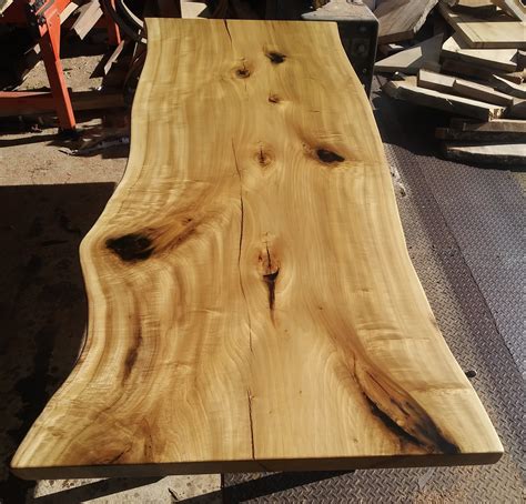 Available Poplar Live Edge Tabletop Lancaster Live Edge