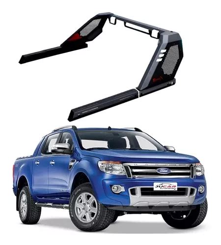 Roll Bar Bronx Fb C Pasamanos Sin Faros Ford Ranger Meses Sin