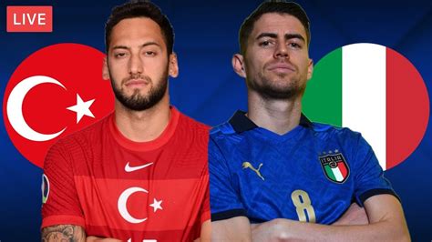 Turkey Vs Italy Live Streaming Euro Football Match Youtube