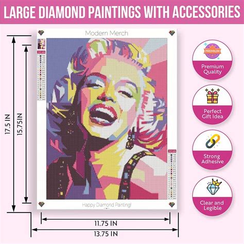 Marilyn Monroe Diamond Painting Kit Create And Display Your Own