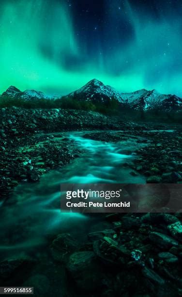 129 Denali National Park Northern Lights Stock Photos, High-Res ...