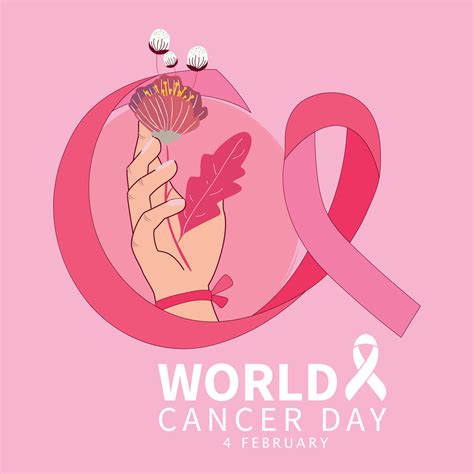 World Cancer Day nice poster 16118027 Vector Art at Vecteezy