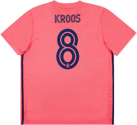 2020 21 Real Madrid Away Shirt Kroos 8 XL