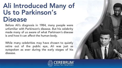 What Muhammad Ali taught us about Parkinson's Disease