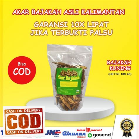 Jual 100 ASLI 180 Gram Akar Kuning Bajakah Kuning Asli Kalimantan