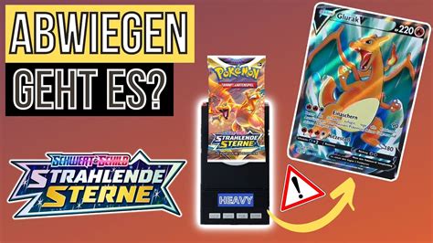 ENDLICH Pokemon Strahlende Sterne Booster Abwiegen Brilliant Stars