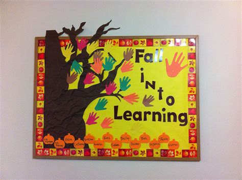 Fall Classroom Bulletin Board Ideas