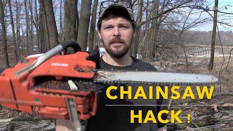 Chainsaw Hack Fixing A Saw That Cuts Crooked Youtube