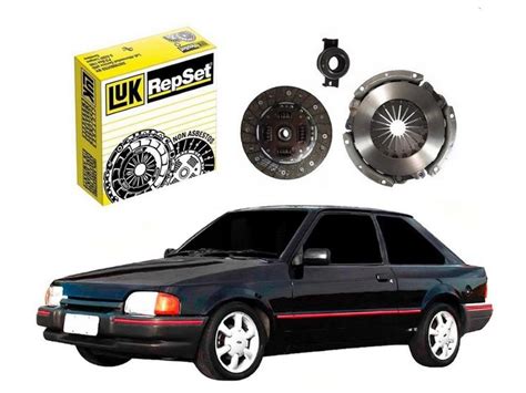 Kit Embreagem Luk Original Ford Escort Cht 1 6 1987 A 1992 Embreagem