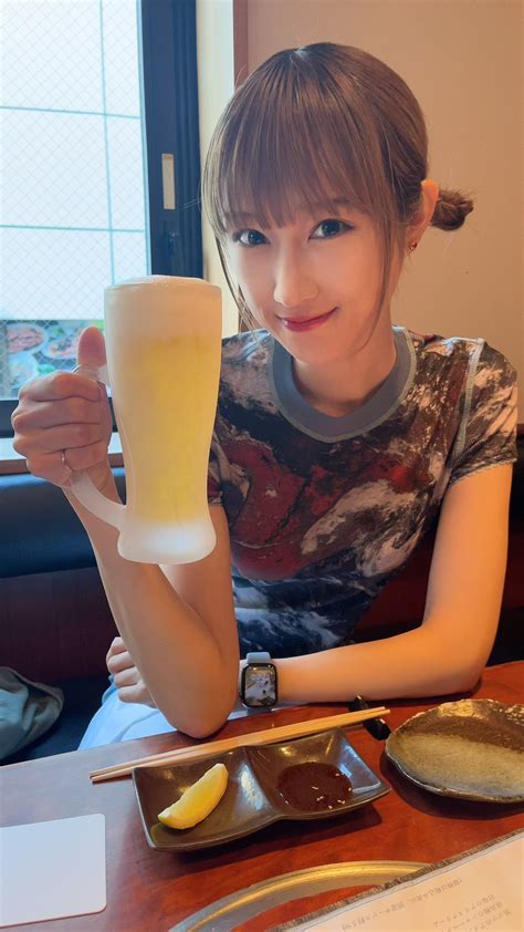 安井まゆ👸🎣 On Twitter おはゆん！！！ 暑い時期のビール最高だー！！🍻 本日フィッシュオン公式配信です！ 集合20時〜 個人