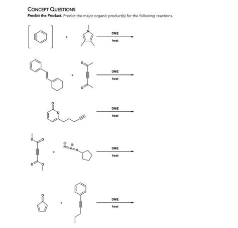 Solved Concept Questions Predict The Product Predict The Chegg