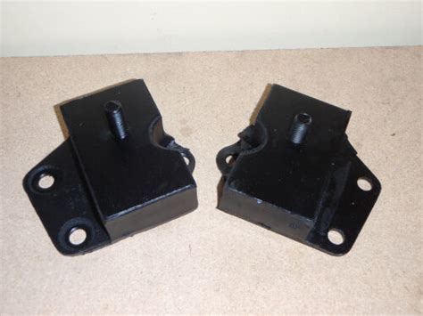 2 Front Engine Motor Mounts 1965 1968 Ford And Galaxie Ltd 352 390 427 428 V8 Ebay